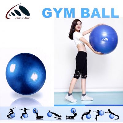 BÓNG YOGA PRO-CARE 65CM (ĐỎ; XANH DƯƠNG; XÁM; TÍM)